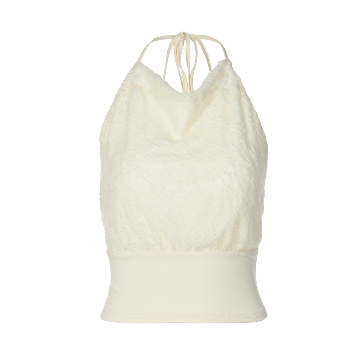 The Dahlia Backless Lace-Up Top