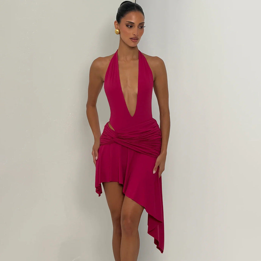The Zaria Twist-Detail Vacation Skirt